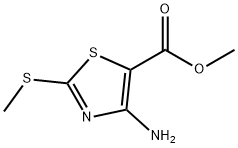 4-AMINO-2-METHYLTHIO-5-THIAZOLECARBOXYLIC ACID METHYL ESTER