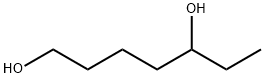 1,5-ヘプタンジオール 化学構造式