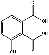 3-hydroxyphthalic acid Struktur