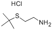 2-(叔丁基硫基)乙胺盐酸盐,60116-77-0,结构式