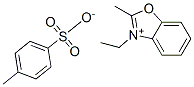 3-ethyl-2-methylbenzoxazolium p-toluenesulphonate 结构式