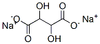 Sodium hydrotartarate Structure