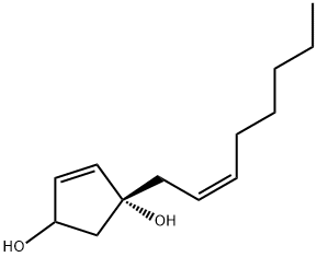 4-Cyclopentene-1,3-diol, 1-(2Z)-2-octenyl-, (1R)- (9CI) Structure