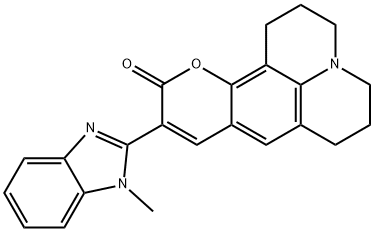 601506-57-4 9-(1-Methyl-benzimidazol-2-yl)-2,3-5-6-tetrahydro-quinolizino[9,9a,1-gh]coumarin