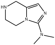 Imidazo[1,5-a]pyrazin-3-amine, 5,6,7,8-tetrahydro-N,N-dimethyl- (9CI) Structure