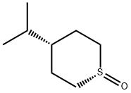 2H-Thiopyran,tetrahydro-4-(1-methylethyl)-,1-oxide,cis-(9CI),60153-39-1,结构式