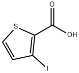 3-IODOTHIOPHENE-2-CARBOXYLIC ACID 化学構造式