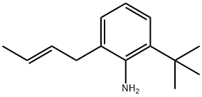 2-[(E)-2-Butenyl]-6-tert-butylbenzenamine Structure