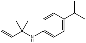 N-(1,1-Dimethyl-2-propenyl)-4-isopropylbenzenamine,60173-66-2,结构式