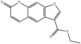 3-carbethoxypsoralen Structure