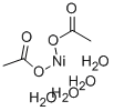 四水醋酸镍,6018-89-9,结构式