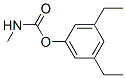 (3,5-diethylphenyl) N-methylcarbamate Struktur