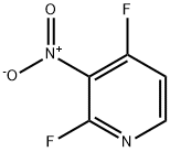 2,4-ジフルオロ-3-ニトロピリジン 化学構造式
