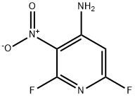 2,6-difluoro-3-nitropyridin-4-aMine 化学構造式