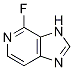 3H-IMidazo[4,5-c]pyridine, 4-fluoro- Structure