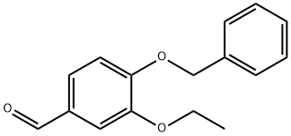 4-BENZYLOXY-3-ETHOXYBENZALDEHYDE Structure