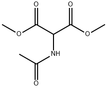 Dimethyl acetamidomalonate 化学構造式