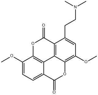602-07-3 3,8-ジメトキシ-1-[2-(ジメチルアミノ)エチル][1]ベンゾピラノ[5,4,3-cde][1]ベンゾピラン-5,10-ジオン