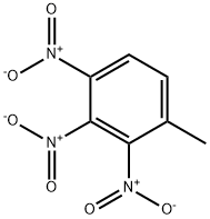 1-メチル-2,3,4-トリニトロベンゼン 化学構造式