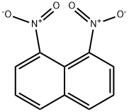 1,8-ジニトロナフタレン 化学構造式