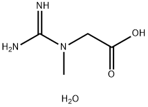 Creatine monohydrate Struktur