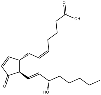 前列腺素 J2 结构式