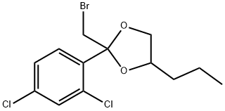 2-(Bromomethyl)-2-(2,4-dichlorophenyl)-4-propyl-1,3-dioxolane|2-溴甲基-2-(2,4-二氯苯基)-4-丙基-1,3-二氧戊环