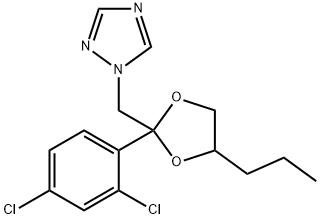 丙环唑,60207-90-1,结构式