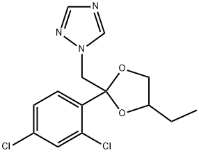 60207-93-4 1-[[2-(2,4-ジクロロフェニル)-4-エチル-1,3-ジオキソラン-2-イル]メチル]-1H-1,2,4-トリアゾール