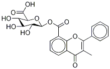 3-Methylflavone-8-carboxylic Acid Acyl--D-glucuronide,60218-13-5,结构式