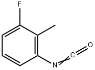 3-氟-2-甲基苯基异氰酸酯, 60221-81-0, 结构式