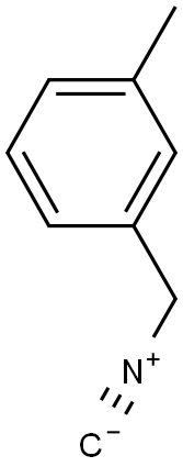 3-(异氰基甲基)甲苯 结构式
