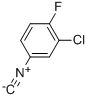 Benzene, 2-chloro-1-fluoro-4-isocyano- (9CI) Struktur