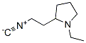 Pyrrolidine, 1-ethyl-2-(2-isocyanoethyl)- (9CI) Structure