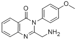 2-(AMINOMETHYL)-3-(4-METHOXYPHENYL)-4(3H)-QUINAZOLINONE Structure