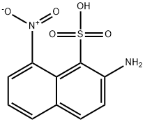 2-Amino-8-nitro-1-naphthalenesulfonic acid Structure