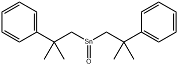 bis(2-methyl-2-phenylpropyl)oxostannane Structure