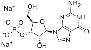 鸟苷-2'-(3')单磷酸二钠盐,6027-83-4,结构式