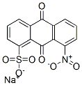 sodium 9,10-dihydro-8-nitro-9,10-dioxoanthracenesulphonate Structure