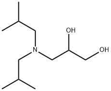 3-(diisobutylamino)propane-1,2-diol Structure