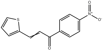 1-(4-NITROPHENYL)-3-(2-THIENYL)-PROP-2-EN-1-ONE Structure