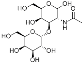 2-ACETAMIDO-2-DEOXY-3-O-(A-D-GALACTOPYRANOSYL)-D-GALACTOPYRANOSE 2-乙酰氨基-2-脱氧-3-O-(ALPHA-D-吡喃半乳糖)-D-半乳糖,60283-31-0,结构式