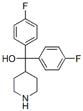 alpha,alpha-bis-(4-Fluorophenyl)piperidine-4-methanol,60284-98-2,结构式