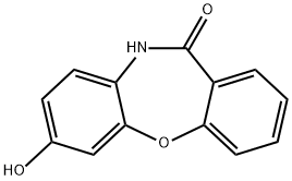 7-ヒドロキシジベンズ[B,F][1,4]オキソアゼピン-11(10H)-オン 化学構造式
