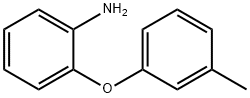 2-(3-甲基苯氧基)苯胺, 60287-67-4, 结构式