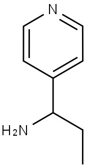 1-PYRIDIN-4-YL-PROPYLAMINE Structure