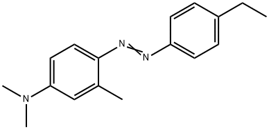 2-METHYL-4-ETHYL-4-DIMETHYLAMINDAZOBENZENE 结构式