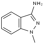 1-甲基-1H-吲唑-3-胺,60301-20-4,结构式