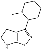 603067-34-1 4H-Pyrrolo[3,2-d]isoxazole,5,6-dihydro-3-(1-methyl-2-piperidinyl)-(9CI)