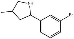 피롤리딘,2-(3-브로모페닐)-4-메틸-(9CI)